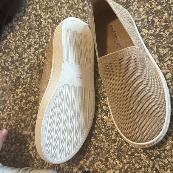 Lane Bryant Tan Flats with Slip-On Design - Picture 2 of 2